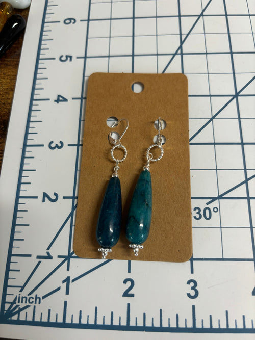 Apatite Drop Earrings