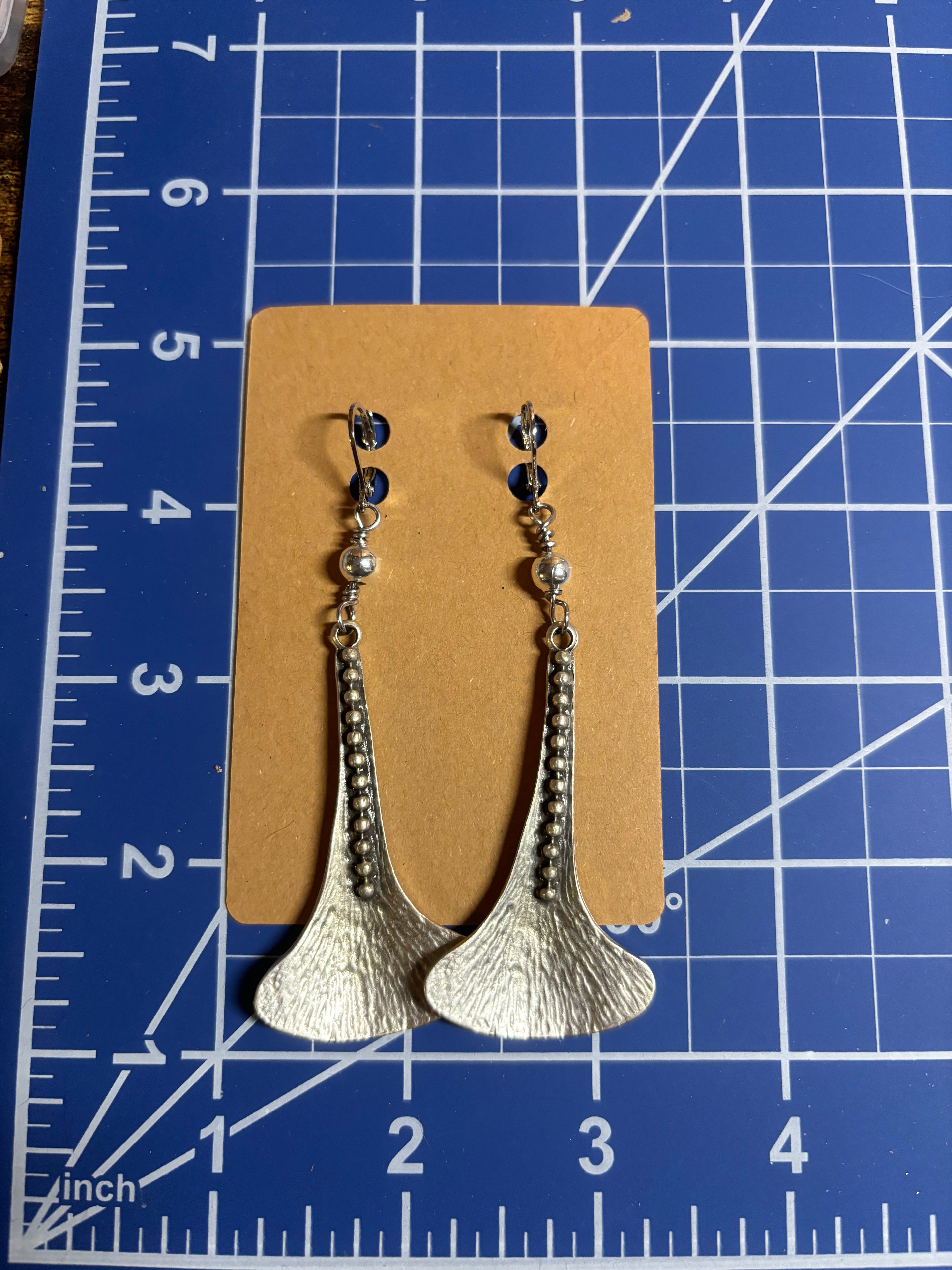 Long Turkish Seed Drop Earrings