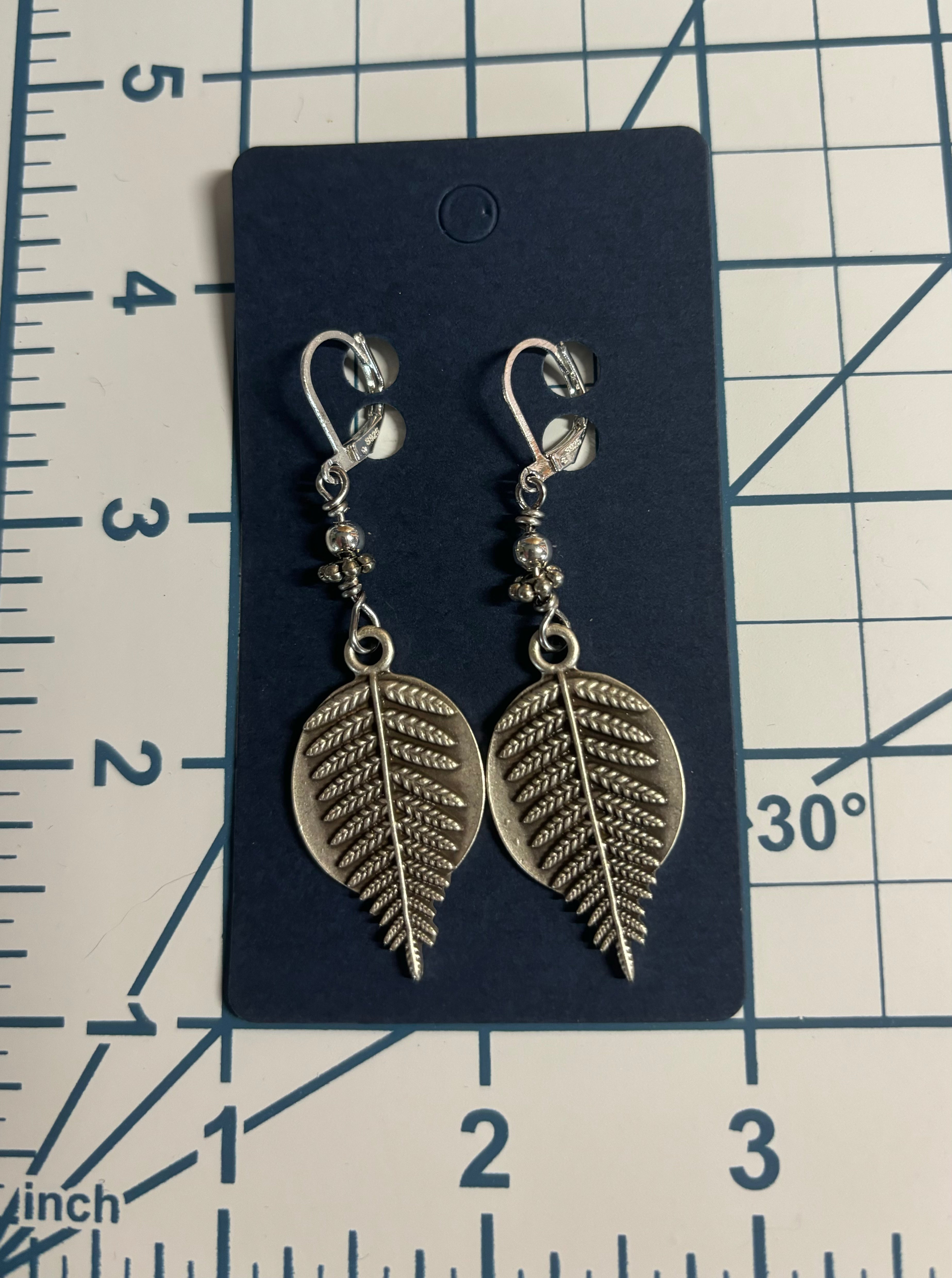 Fern Drop Earrings