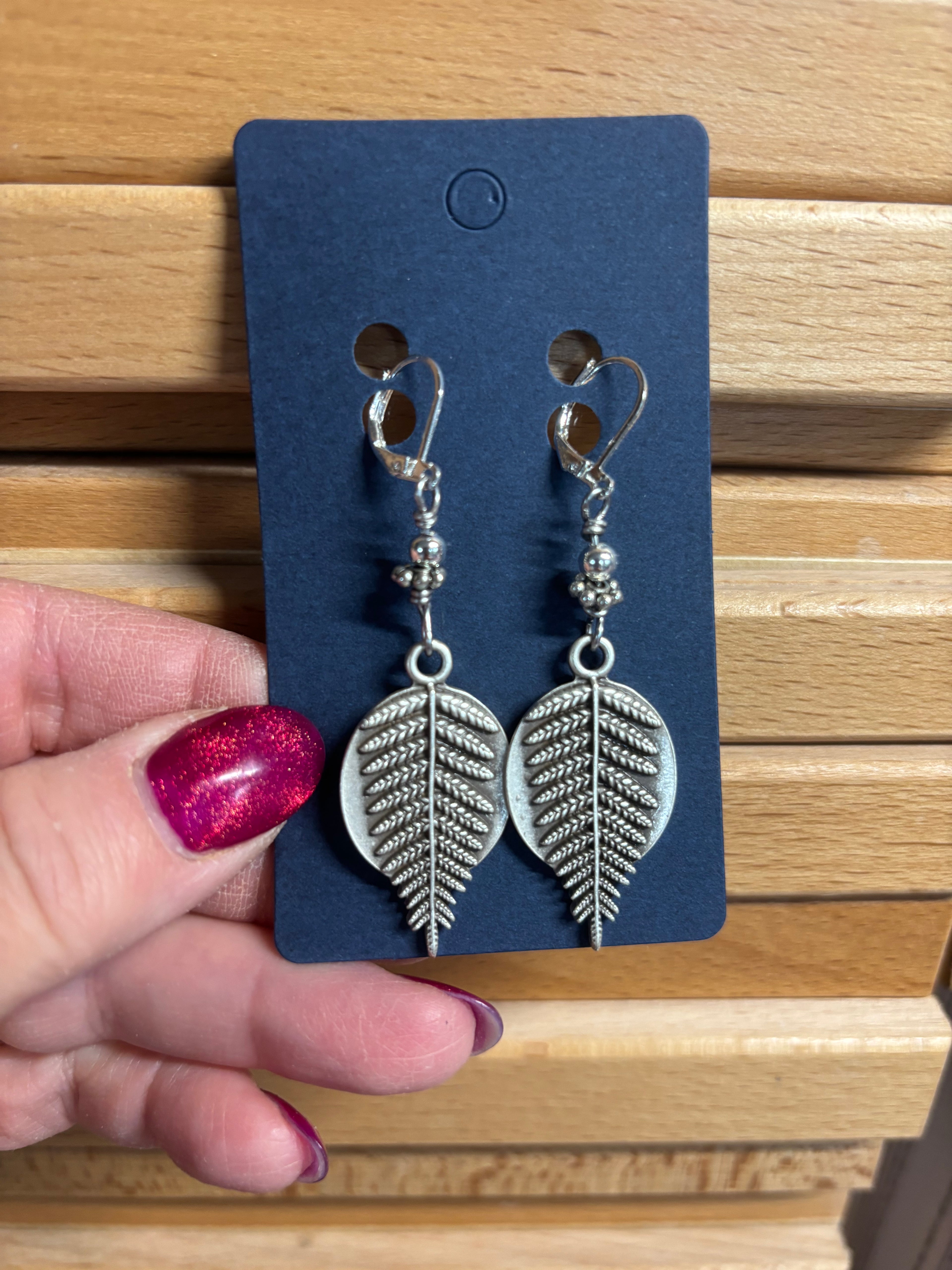 Fern Drop Earrings