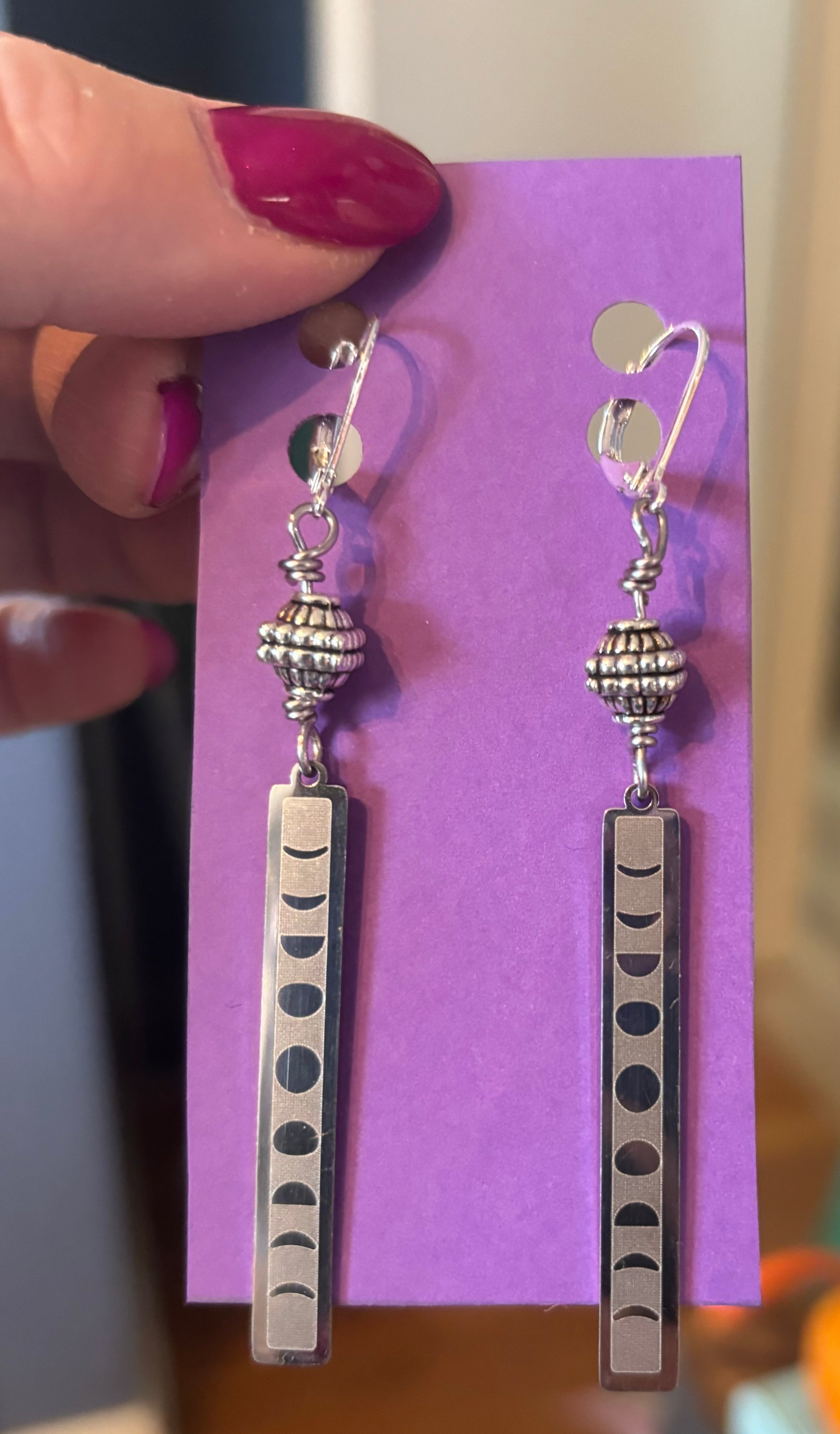 Moon Phases Earrings